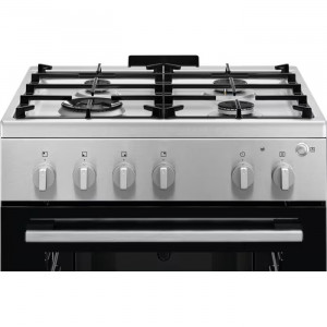 Плита газова Electrolux LKG600011X нержавіюча сталь фото