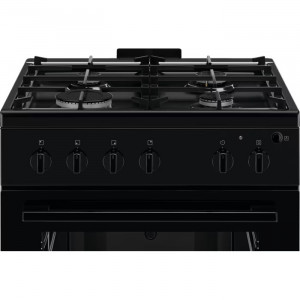 Плита комбінована Electrolux LKM660222X нержавіюча сталь фото