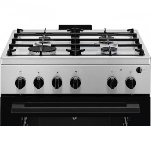 Плита газова Electrolux LKG604013X нержавіюча сталь фото