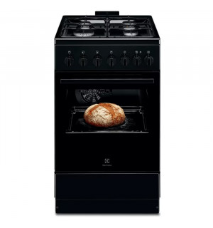 Плита комбінована Electrolux LKK520022K чорний фото