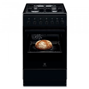 Плита комбінована Electrolux LKK520022K чорний фото