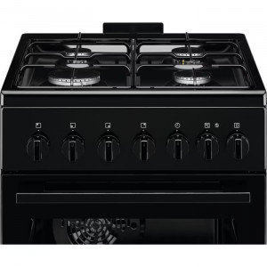Плита комбінована Electrolux LKK520022K чорний фото