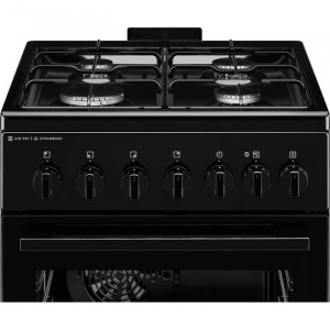 Плита комбінована Electrolux LKK560010K чорний фото