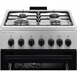 Плита комбінована Electrolux LKK560010X нержавіюча сталь фото
