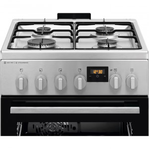 Плита комбінована Electrolux LKK560228X нержавіюча сталь фото