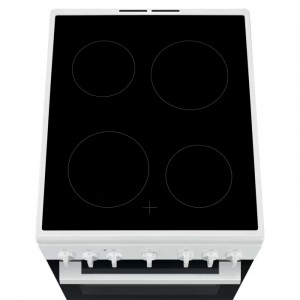 Плита електрична Electrolux LKR520066W керамічна поверхня білий фото