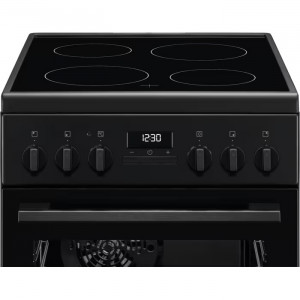 Плита електрична Electrolux LKR520275K керамічна поверхня чорний фото