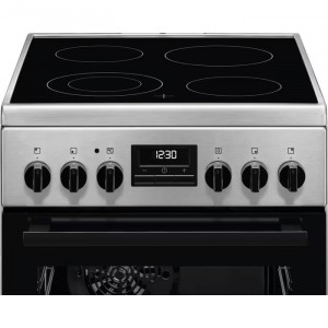 Плита електрична Electrolux LKR540266X керамічна поверхня нержавіюча сталь фото