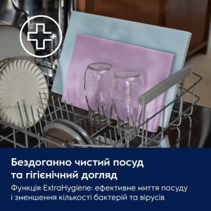 Посудомийна машина Electrolux E62SD200SW окремостояча білий 60 см фото