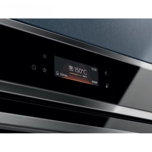 Компактна духова шафа Electrolux EVM8E09X мікрохвилі + гриль вбудована нержавіюча сталь фото