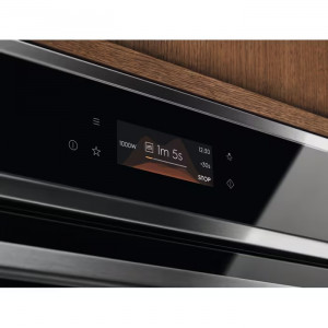 Компактна духова шафа Electrolux EVM8E09X мікрохвилі + гриль вбудована нержавіюча сталь фото