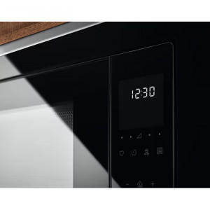 Вбудована мікрохвильова піч з грилем Electrolux LMS4253TBX нержавіюча сталь/чорна панель фото