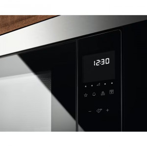 Вбудована мікрохвильова піч з грилем Electrolux LMS4253TBX нержавіюча сталь/чорна панель фото