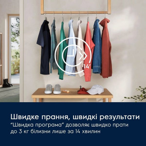 Пральна машина Electrolux EW6F2281U 8 кг фото
