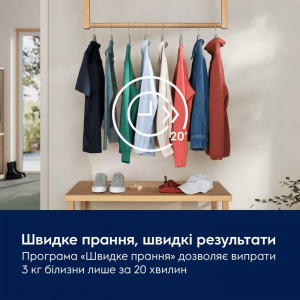Пральна машина Electrolux EW6F3494U 9 кг фото