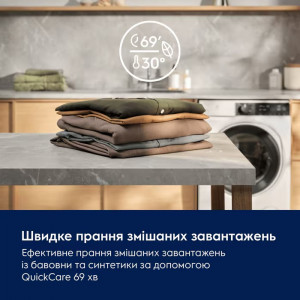 Пральна машина Electrolux EW7F3494FQU 9 кг фото