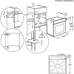 Духова шафа Electrolux LOD8P39Z SurroundCook із функцією SteamBake 500 фото