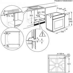 Духова шафа Electrolux LOD8P39Z SurroundCook із функцією SteamBake 500 фото
