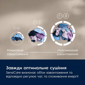 Сушильна машина з тепловим насосом Electrolux EW6D283YU 8 кг фото