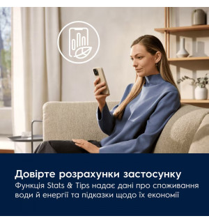 Сушильна машина Electrolux EW9D585KCU PerfectCare 900 з тепловим насосом 8 кг білий