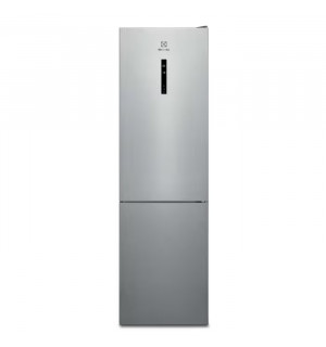 Окремостоячий холодильник Electrolux LNT7ME36X3 201 см нержавіюча сталь фото