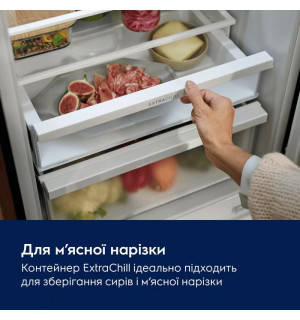 Окремостоячий холодильник Electrolux LNT7ME36X3 201 см нержавіюча сталь фото