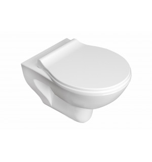 Унітаз підвісний Imprese NETKA Rimless 53х36х37 сидіння Duroplast Slim slow-closing с065048 фото