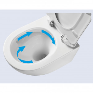 Унітаз підлоговий Imprese OSLAVA 62 х 34 х 82.5 twist сидіння duroplast с06507103TW фото