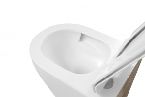 Унітаз підвісний Imprese LASKA 52х36х36.5 twist сидіння duroplast c06803803 фото