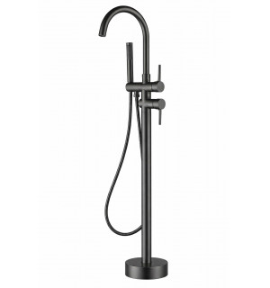 Смеситель для ванны VBI MILANO GRAPHITE напольный VBI-050108GR фото