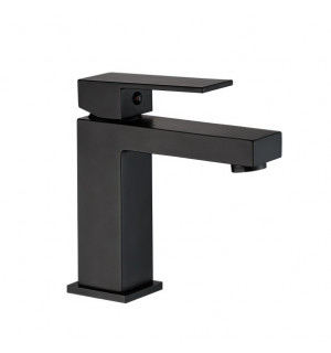Смеситель для раковины VBI LORENO BLACK низкий VBI-050200BL фото