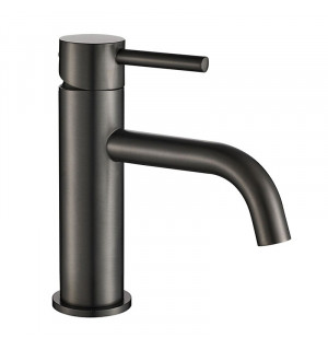 Смеситель для умывальника VBI MILANO BLACK низкий VBI-050100BL фото