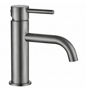 Смеситель для умывальника VBI MILANO GRAPHITE низкий VBI-050100GR фото