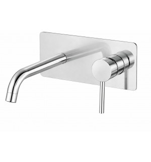Смеситель для умывальника VBI MILANO LONG 2 CHROME скрытого монтажа VBI-050112CH фото
