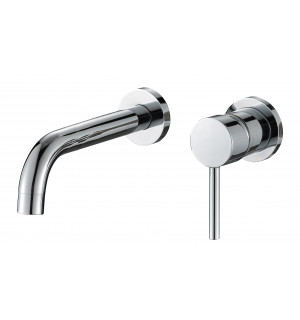Смеситель для умывальника VBI MILANO LONG CHROME скрытого монтажа VBI-050103CH фото