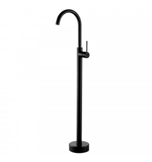 Смеситель для умывальника VBI MILANO BLACK напольный VBI-050113BL фото
