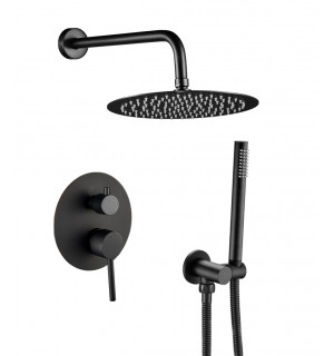 Душевая система VBI MILANO BLACK скрытого монтажа VBI-050109BL фото