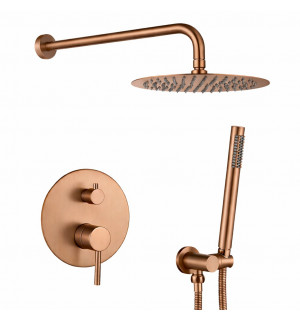 Душевая система VBI MILANO BRUSHED COPPER скрытого монтажа VBI-050109BC фото
