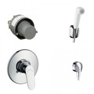 Набор скрытого монтажа HANSGROHE Focus E2 для душа с гигиенической лейкой 32127111