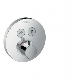 Термостат Hansgrohe ShowerSelect S 15743000 для двух потребителей