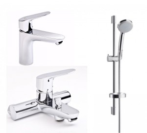 Набор смесителей для ванны Hansgrohe Focus 31642773 (31607000+31940000+27772000)