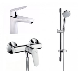 Набор смесителей для душа Hansgrohe Focus (31607000+331960000+27772000)