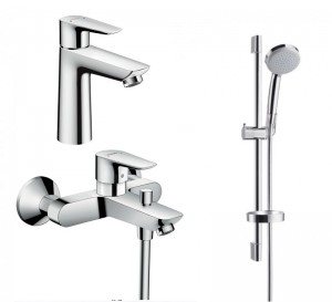 Набор смесителей для ванны Hansgrohe Talis E 71742773 (71710000+71740000+27772000)