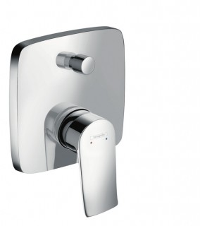Смеситель для ванны скрытого монтажа Hansgrohe Metris 31454000