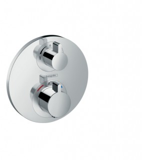 Термостат с запорным вентилем Hansgrohe Ecostat S, СМ 15757000
