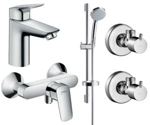 Набор смесителей для душа HANSGROHE Logis 100 711716411 (71100000+71600000+27772000+13901000-2 шт)