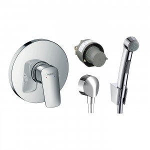 Набор скрытого монтажа с гигиеническим душем Hansgrohe Logis 3B161218 (1102019)