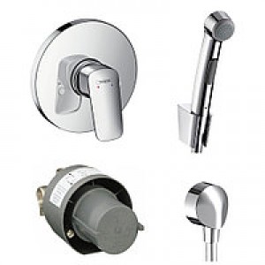 Комплект скрытого монтажа для гигиенического душа Hansgrohe Novus 71068112 (71068000+32129000+27454000)