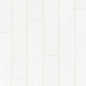 Ламинат Quick-Step Impressive  white planks (IM1859)