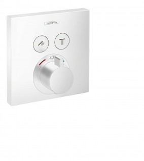 Термостат Hansgrohe ShowerSelect 15763700 матовый белый